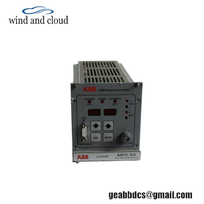 ABB UVISOR MFD.SA ZSIE53000400000 Flame controller