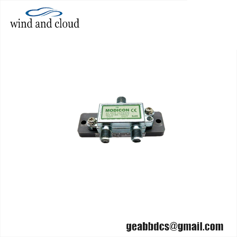 Schneide MODICON MA0186100 coaxial cable splitter