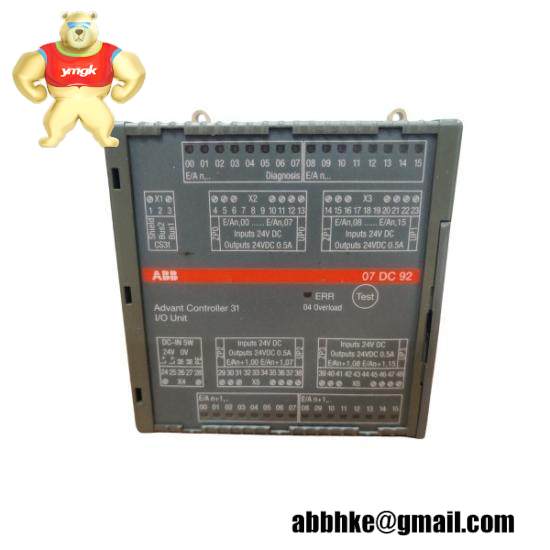 07DC92 GJR5252200R0101  Digital I/O Module  ABB