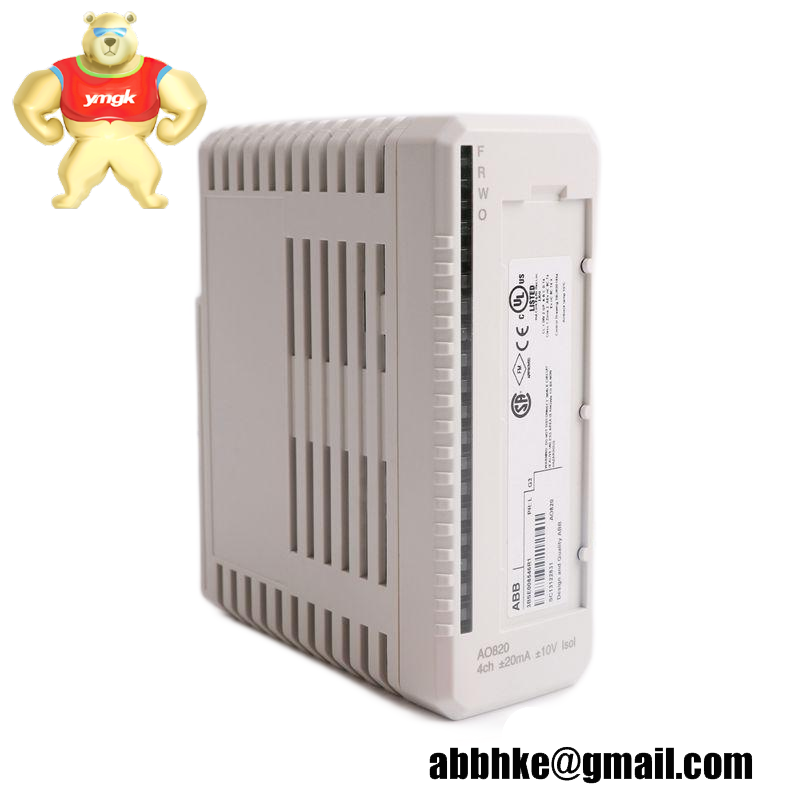 ABB AO810 3BSE008522R1  Analog Output Module