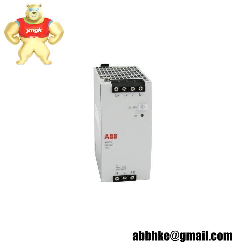 ABB SD833 800xA Series Power Supply