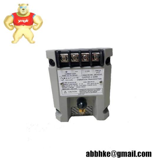 Bently Nevada 990-08-XX-01-00 2-Wire Vibration Transmitter