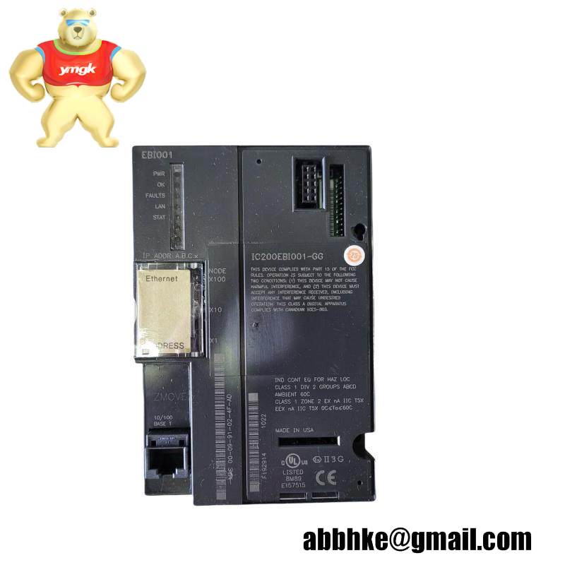 GE IC200EBI001 Ethernet Network Interface Unit