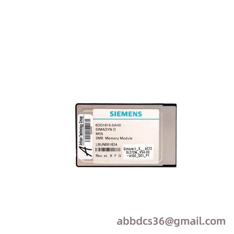 SIEMENS 6DD1610-0AH0