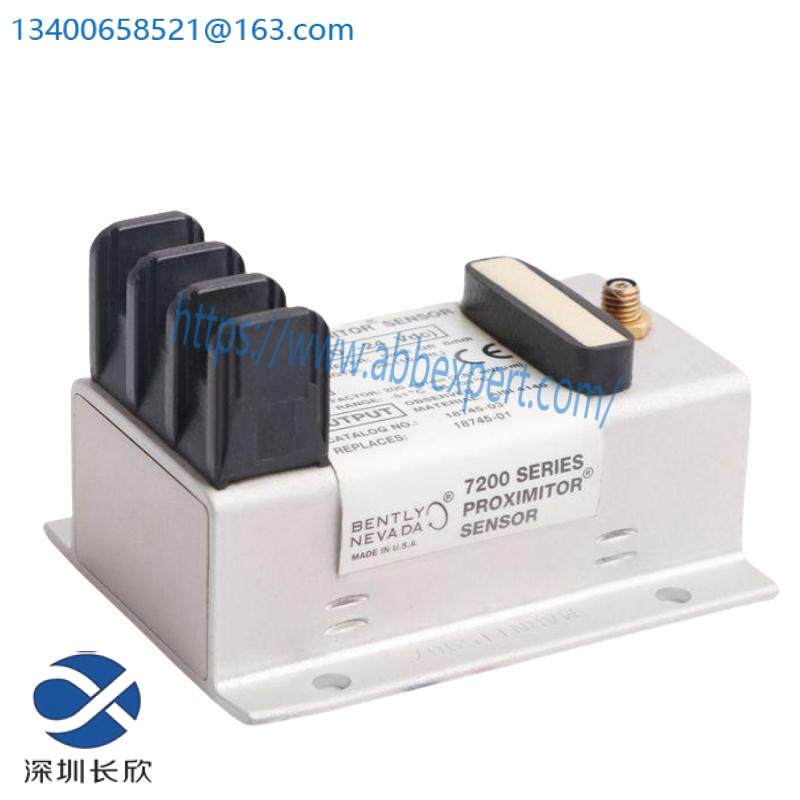 BENTLY NEVADA 1800/20-XX-90-02-00 MOD:158611-01 Vibration Monitor