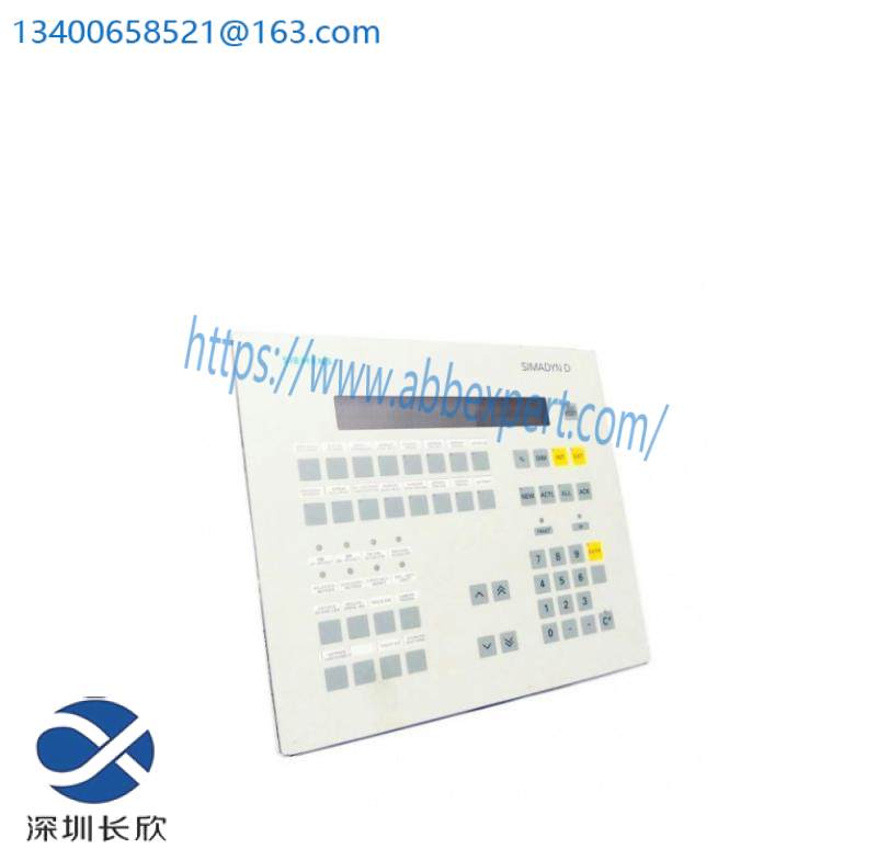 SIEMENS 6DD1670-0AF0 SIMADYN D OPERATOR PANEL