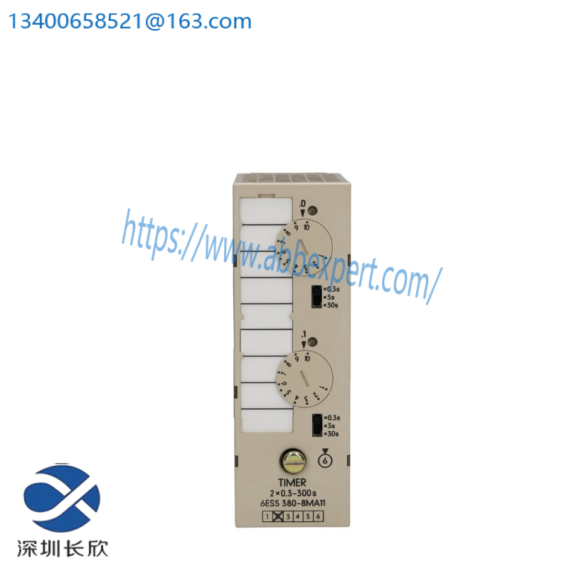 SIEMENS 6ES5380-8MA11 Timer Module