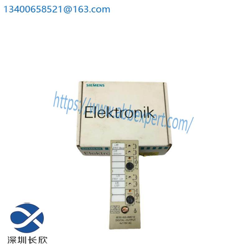 SIEMENS 6ES5453-8MC12 Digital Output Module