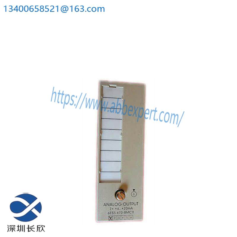 SIEMENS 6ES5470-8MC11 Analog Output Module