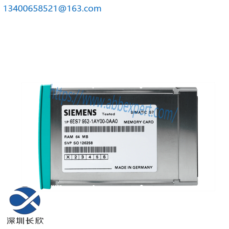 SIEMENS 6ES7952-1AL00-0AA0 RAM Memory Card