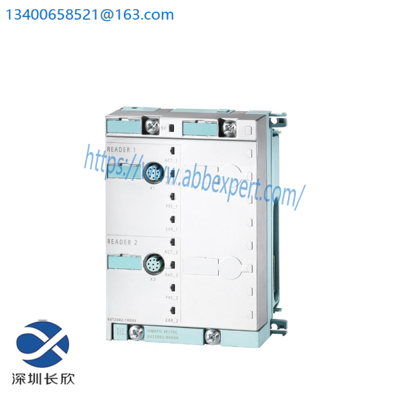 SIEMENS 6GT2 002-1HD00 RFID connection block for RF170C