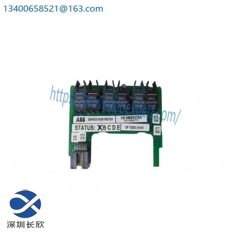 ABB 3BHE019361R0101 UFD203A101 Control Board
