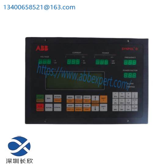 ABB 3DDE300410 CMA 130 Display Front Panel