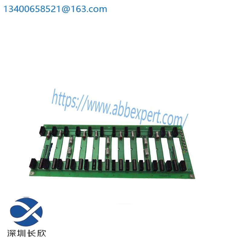 ABB 6632003A1 Slot Printed Circuit Board Backplane