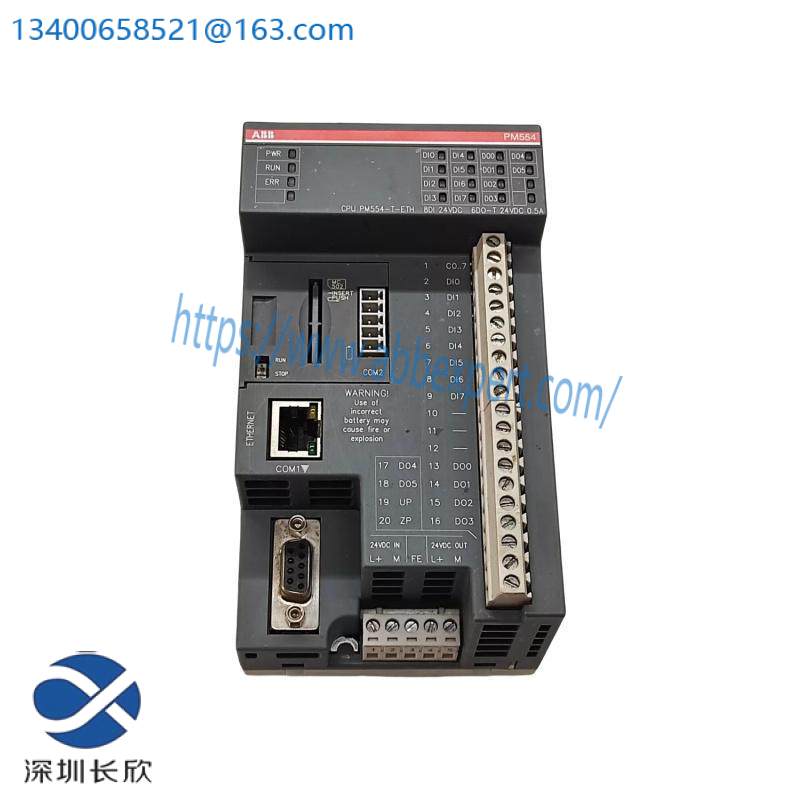ABB PM554-T-ETH A0 PLC Automation CPU