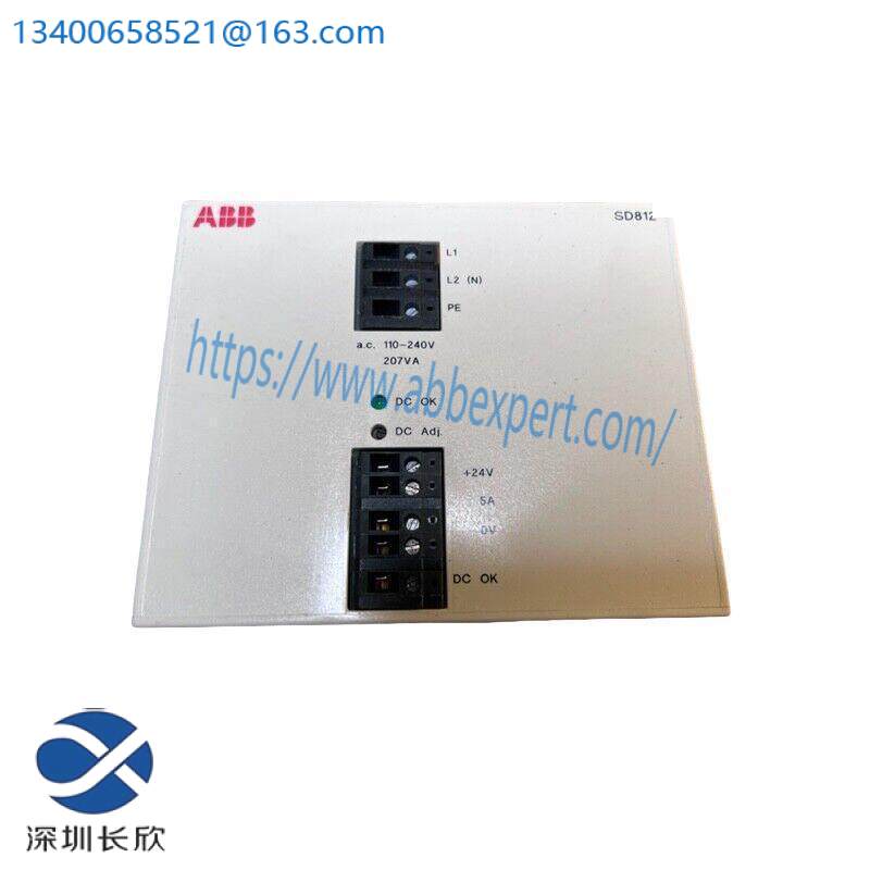 ABB SD812 Power supply module