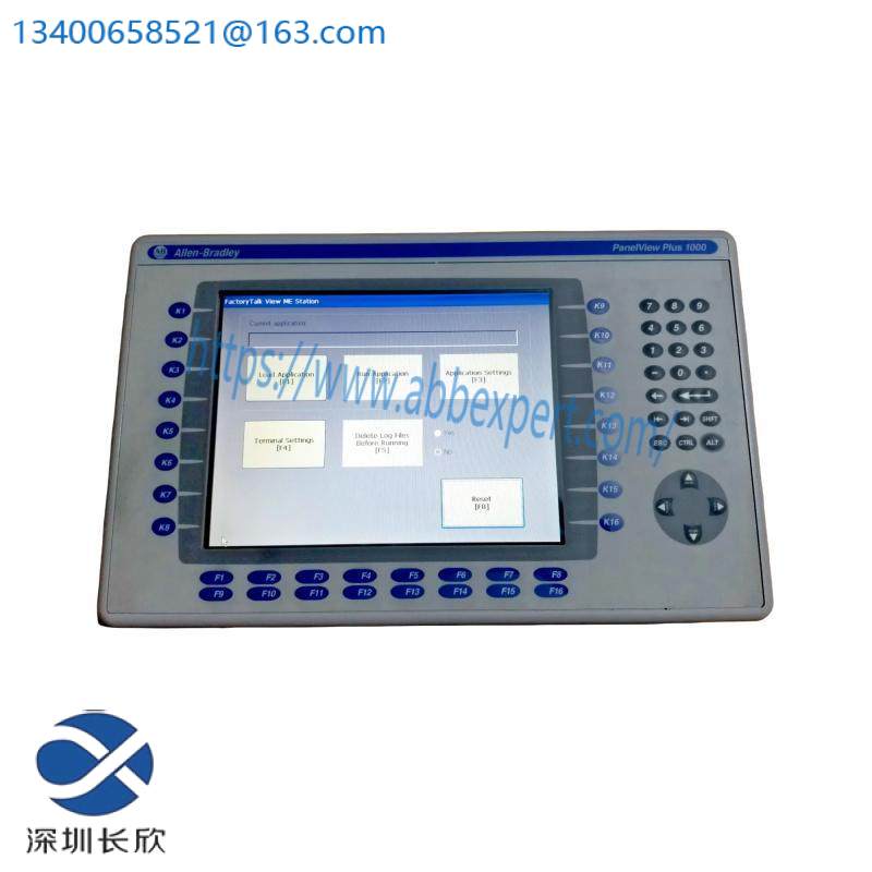 Allen Bradley 2711P-RDB10C/B Display module