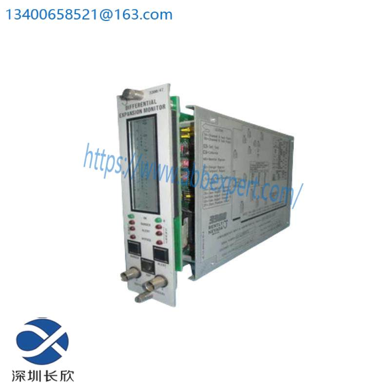 Bently Nevada 3300/25-XX-15-15-00-00-03-02 Dual Accelerometer Monitor