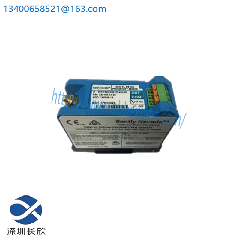 Bently Nevada 330180-X1-05 MOD:145004-57 Proximitor Sensor