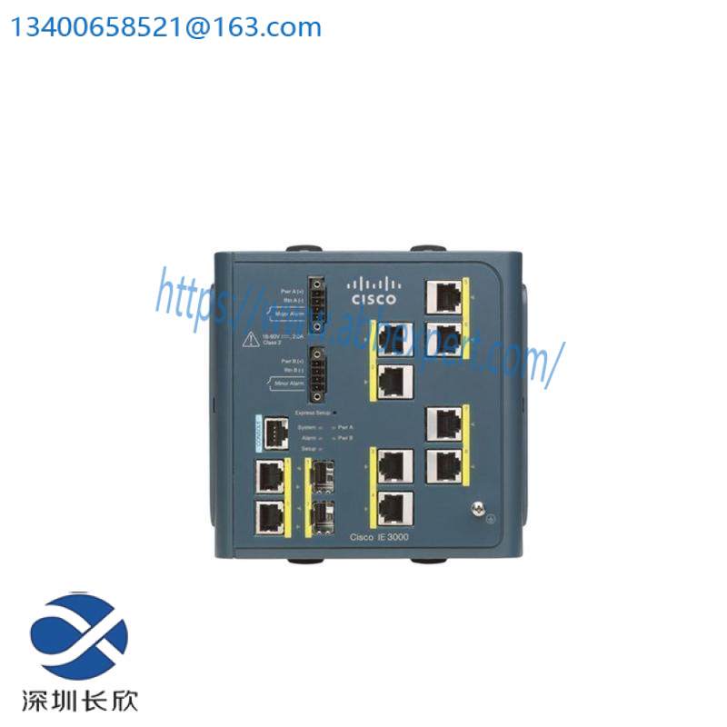 CISCO IE-3000-8TC INDUSTRIAL ETHERNET SWITCH
