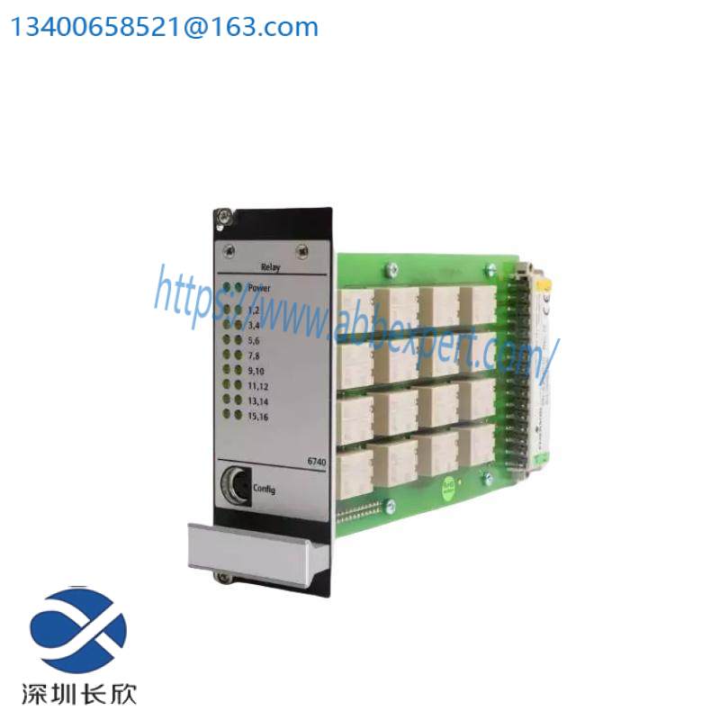 Emerson A6740-10 16-Channel Output Relay Module