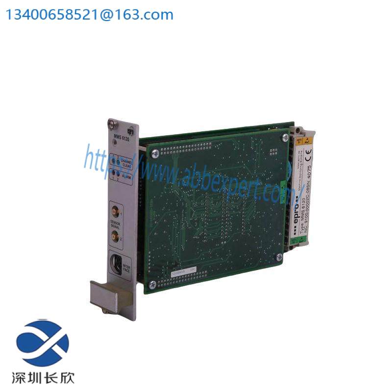 Emerson Epro MMS6120 Dual Channel Bearing VibrationMonitor