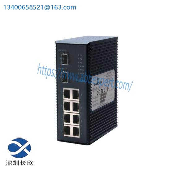 EMERSON IC086SLM082  10-Port Managed Switch