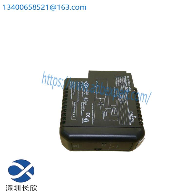 Emerson KJ3203X1-BA1 12P3270X042 Dry Contact Card