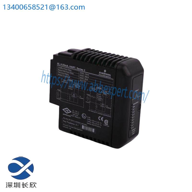 Emerson KJ3223X1-BA1 12P2871X012 ANALOG MODULE