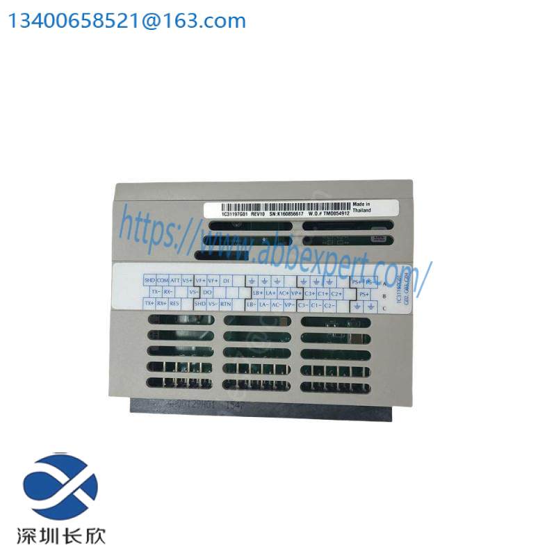 Emerson Ovation 1C31197G05 ANALOG OUTPUT HART CARD