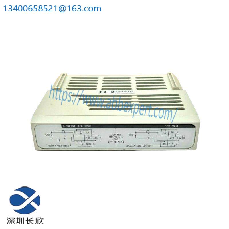 Emerson Ovation 5X00121G01 8-Channel RTD Input PMOD