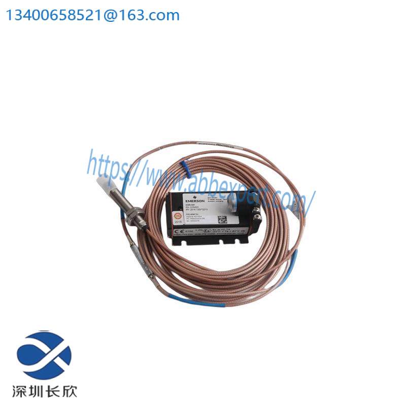 Emerson PR6424/01 CS CON021 Eddy Current Sensor