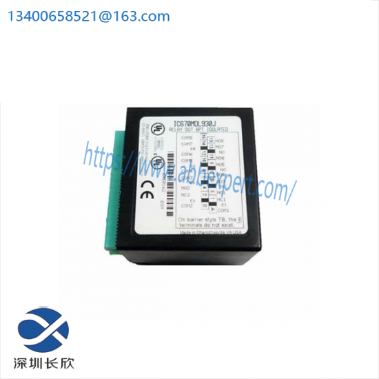GE FANUC IC670MDL930 relay output module