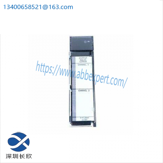 GE FANUC IC693ALG391G Analog Current Output Module