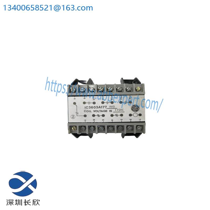GE IC3603A177 RELAY MODULE
