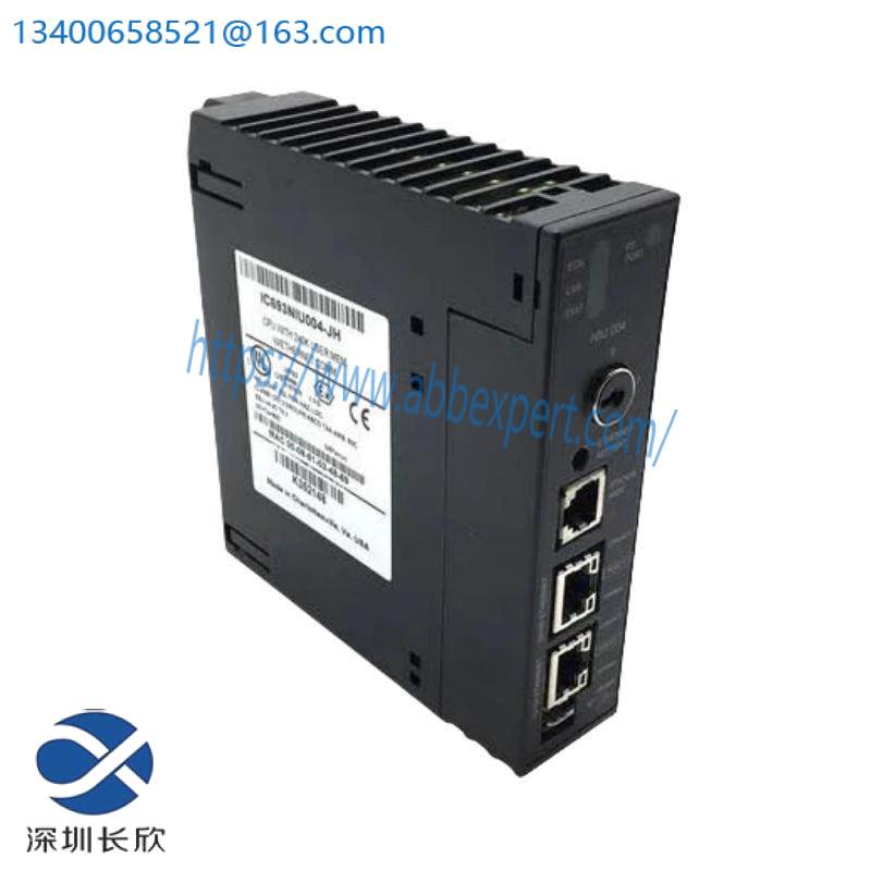 GE IC693NIU004 Ethernet Network Interface Unit