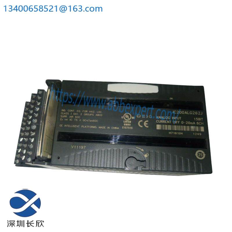 GE IC200ALG262 Analog Input Module