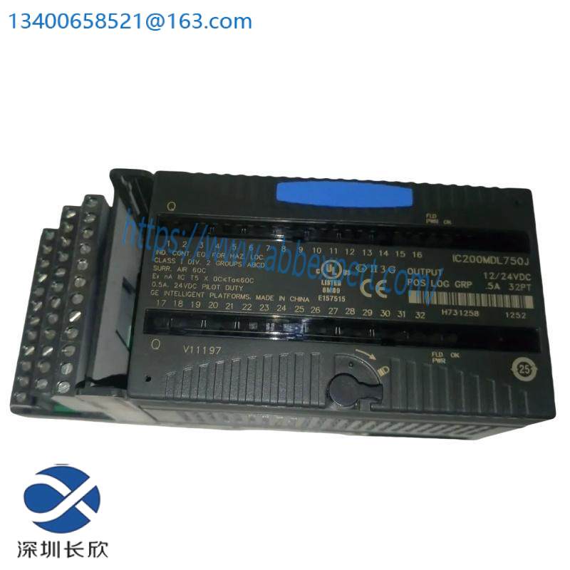 GE IC200MDL750J VersaMax output module