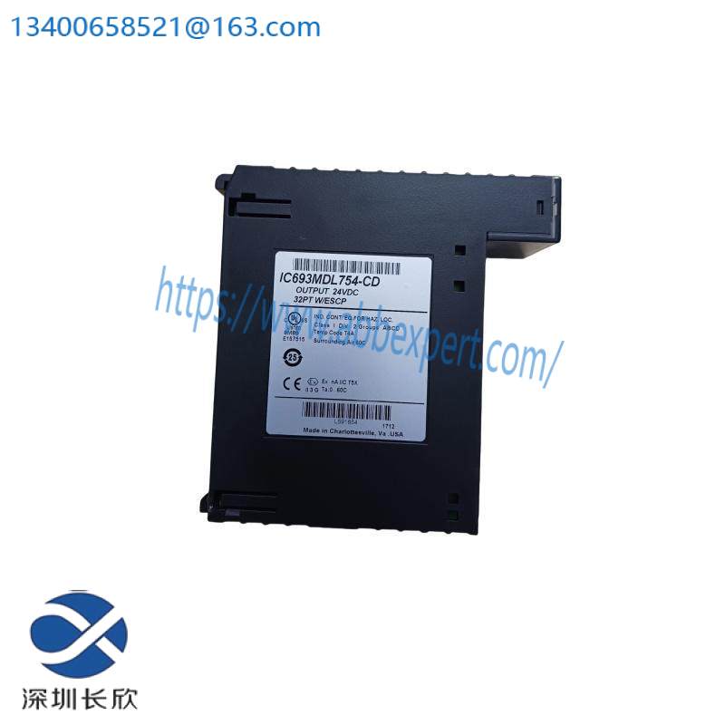 GE Fanuc IC693MDL754 ESCP positive logic output module