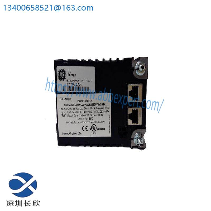 GE IS220PSVOH1A (NO REV) Boards & Turbine Control