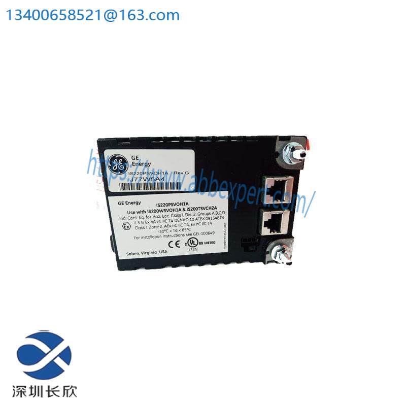 GE IS220PSVOH1A,REV D Boards & Turbine Control