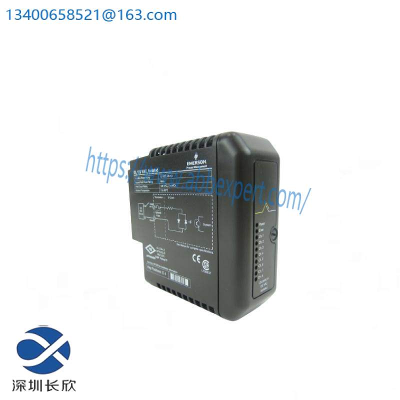 Emerson KJ3001X1-BC1 12P0551X132 VE4001S3T1B1 Discrete Input Module