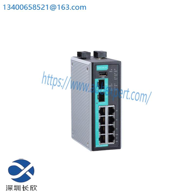 MOXA EDR-810-2GSFP Industrial Secure Router Switch