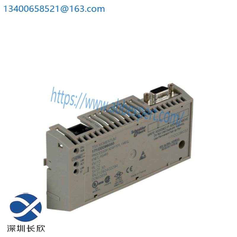 Schneider 171CCC98030 PROCESSOR MODULE W/ ETHERNET