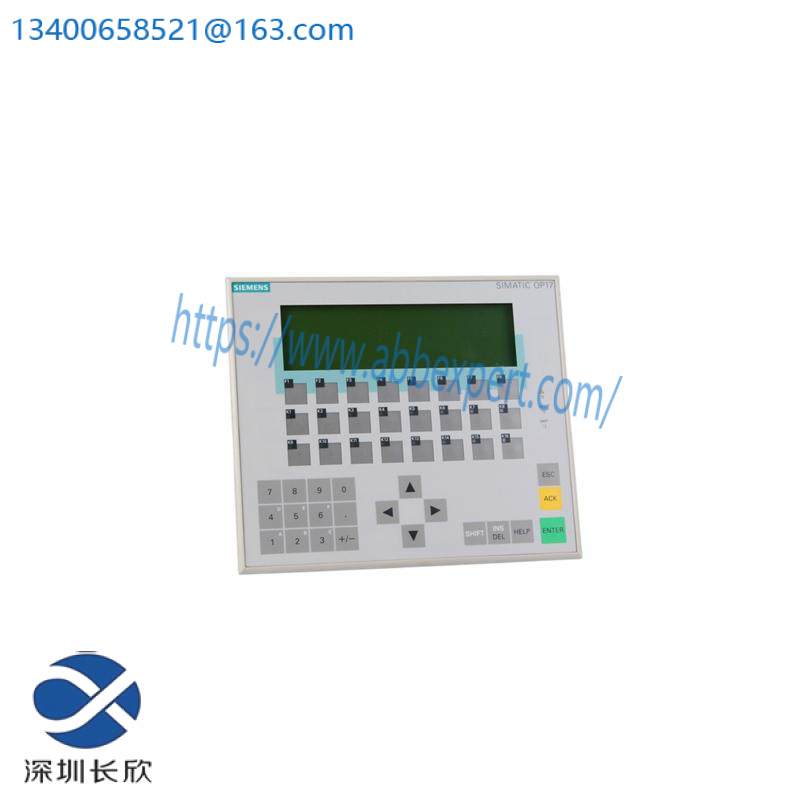 SIEMENS 6AV3617-1JC20-0AX1 OPERATOR INTERFACE