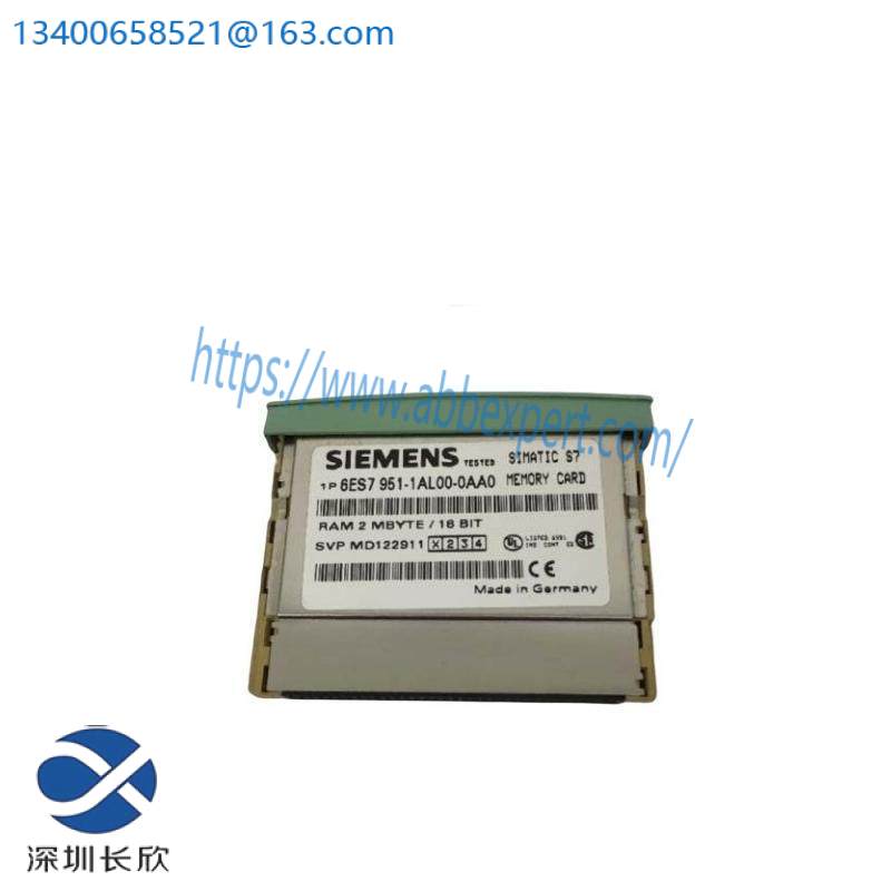 Siemens 6ES7951-1AL00-0AA0 Simatic S7 Ram Memory Card