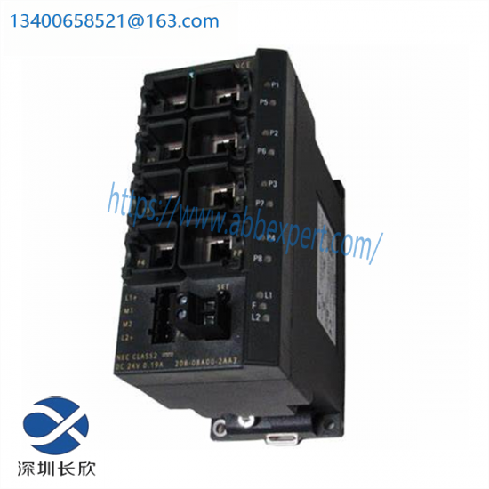 Siemens 6GK5208-0BA00-2AA3 managed IE switch