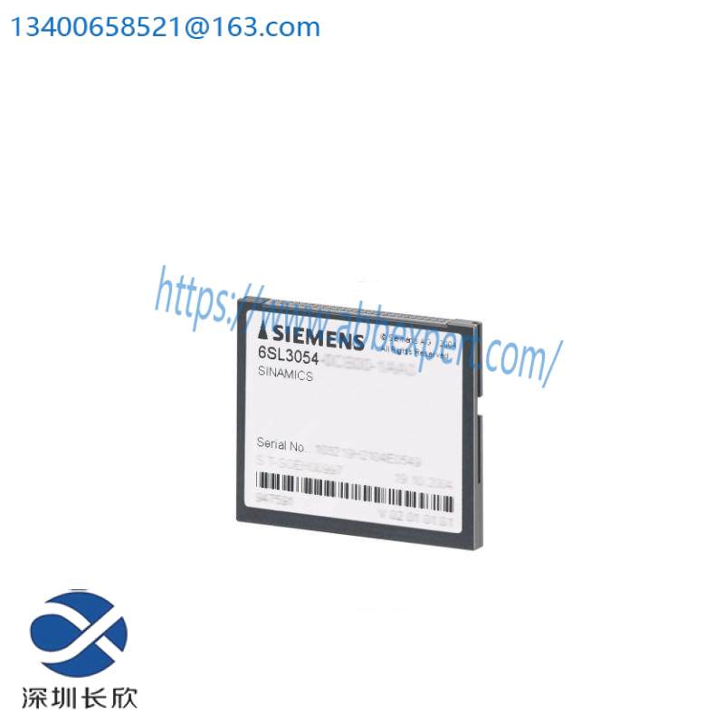 Siemens 6SL3054-0AA01-1AA0 SINAMICS S120 CompactFlash card