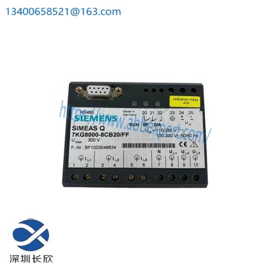 SIEMENS 7KG8000-8AB20/FF Ff Profibus Module