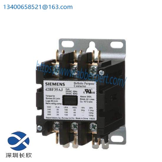 Siemens Furnas 42BF35AF Definite Purpose Contactor